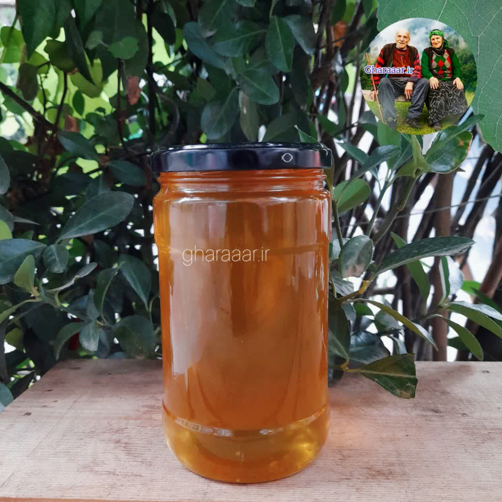 عسل بهاره شیشه‌ای بزرگ