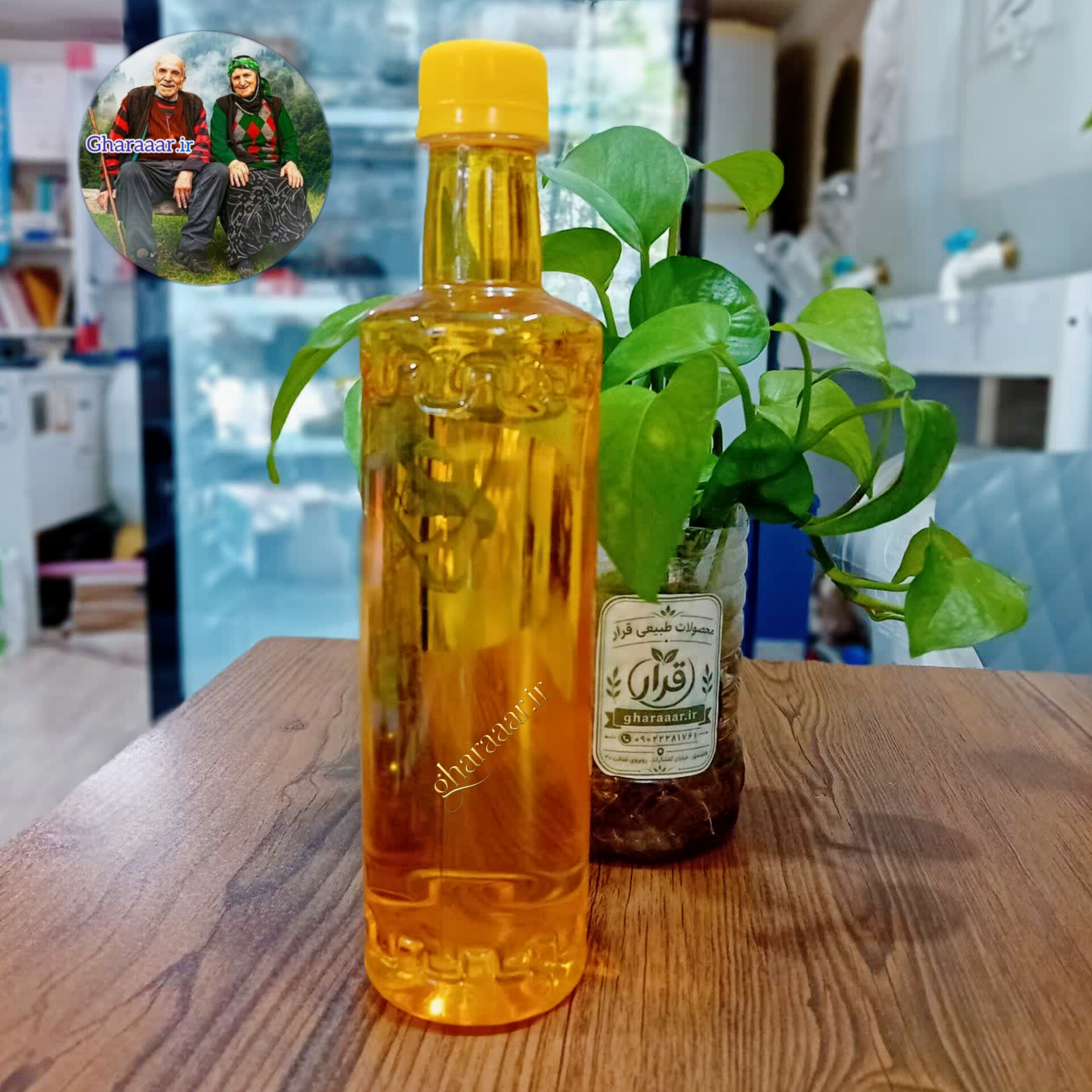 روغن آفتابگردان نیم لیتری دشو