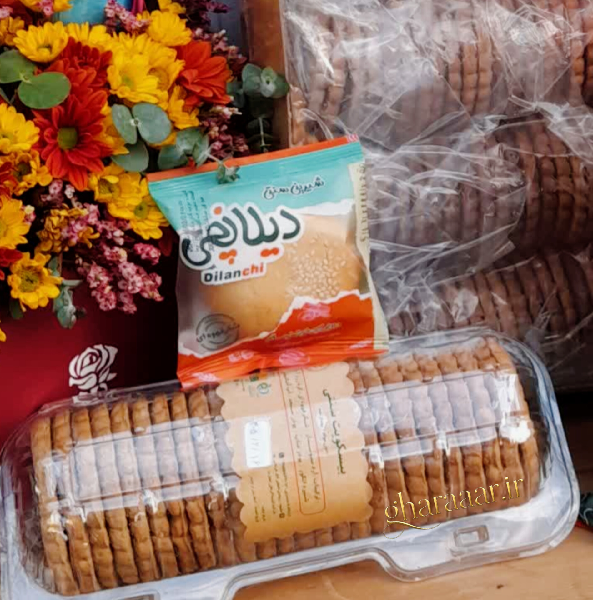 بیسکویت سنجد و عناب ۴۸۰ گرمی دیلانچی